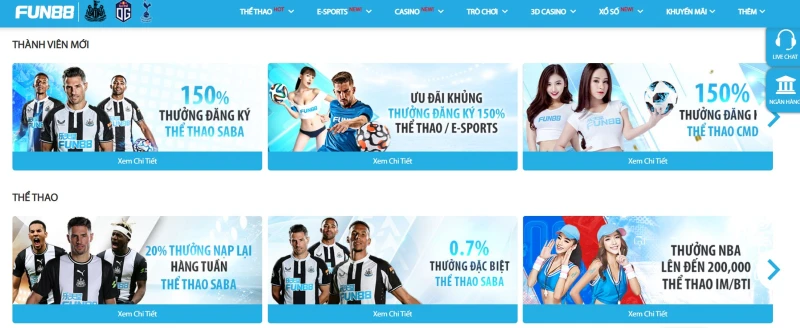 Fun88 - Link vào mới nhất, không bị chặn, lướt cực mượt